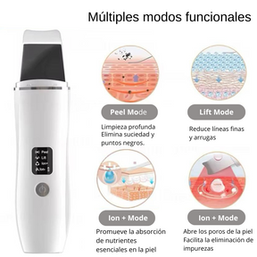 Peeling ultrasónico portátil de piel sónica